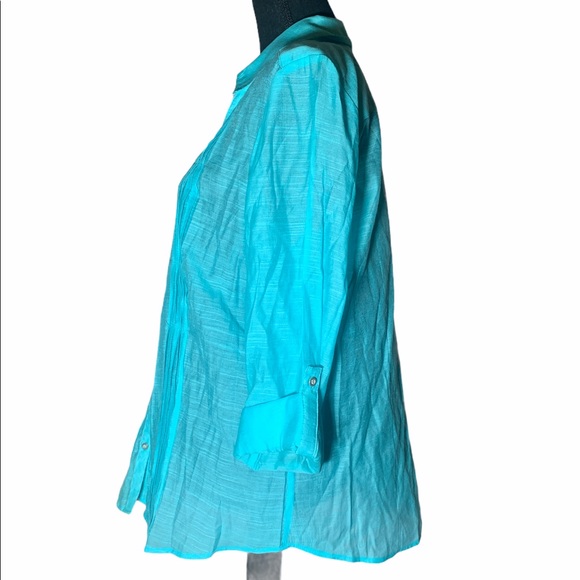 Chico’s Sheer top - Picture 3 of 6